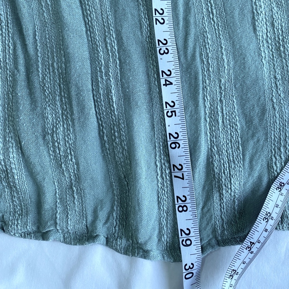 Soft Surroundings Nimi Green Embroidered Beaded Soutache Tunic Top SZ 3X - Picture 9 of 12